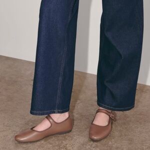 BNIB Everlane Day Buckle Mary Janes Rum 8